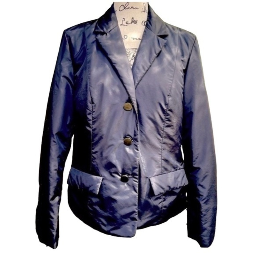Talbots Jacket Fitted lightly lined Jacket Coat - size 10 -Blk